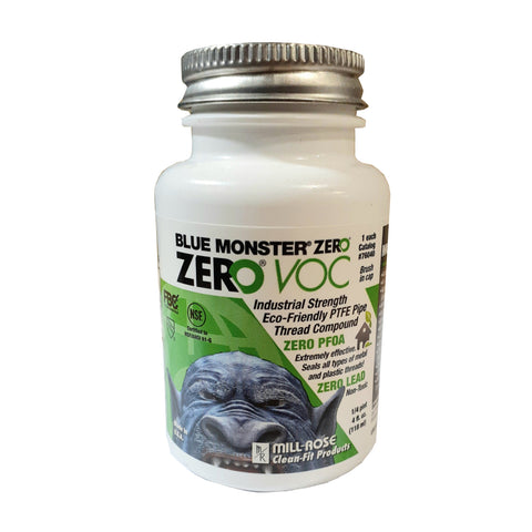 Blue Monster 76042 8oz ZERO VOC Eco-Friendly PTFE Thread Sealant