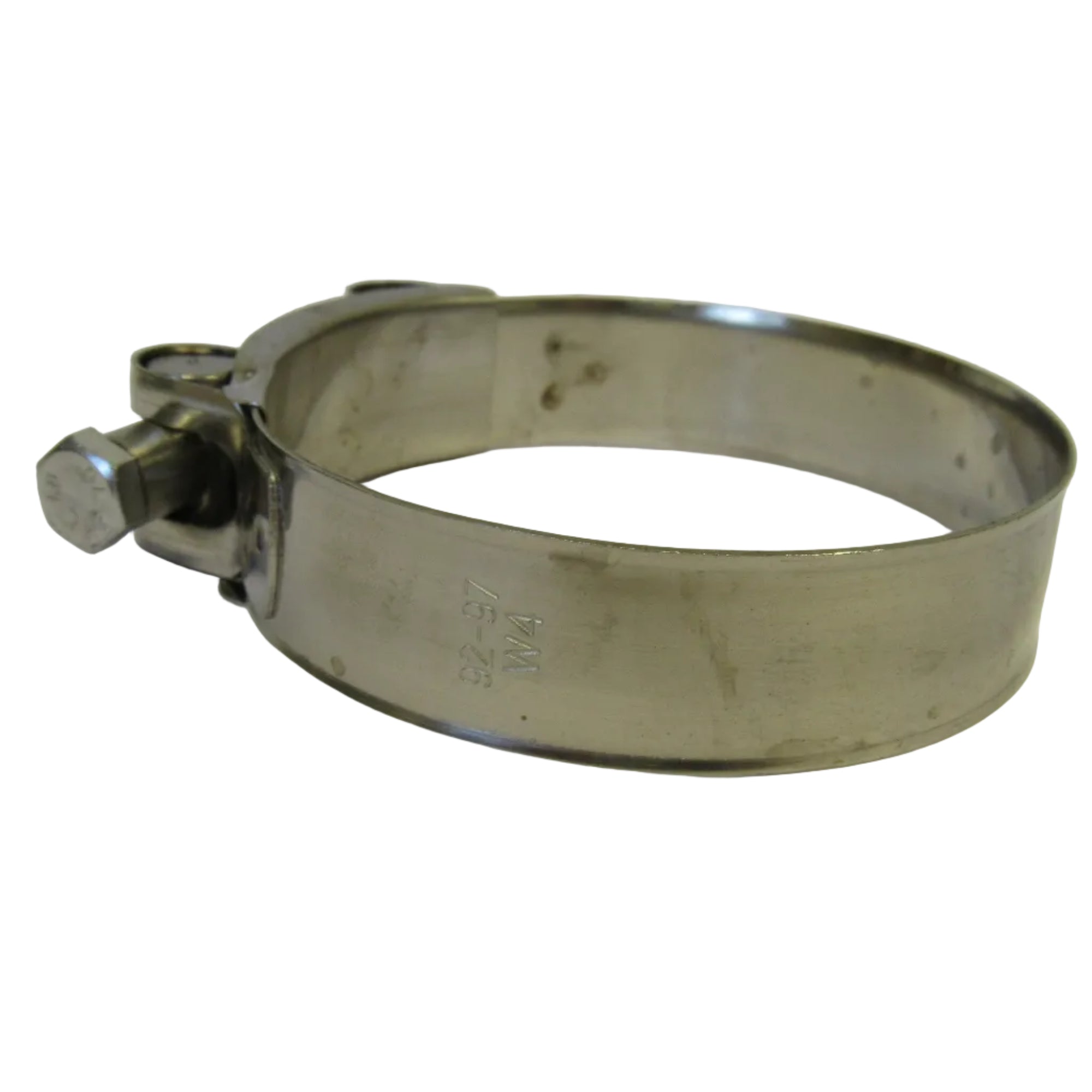 131-139 mm (5.16" to 5.47") Heavy Duty T-Bolt Hose Clamps, 304 Stainless Steel