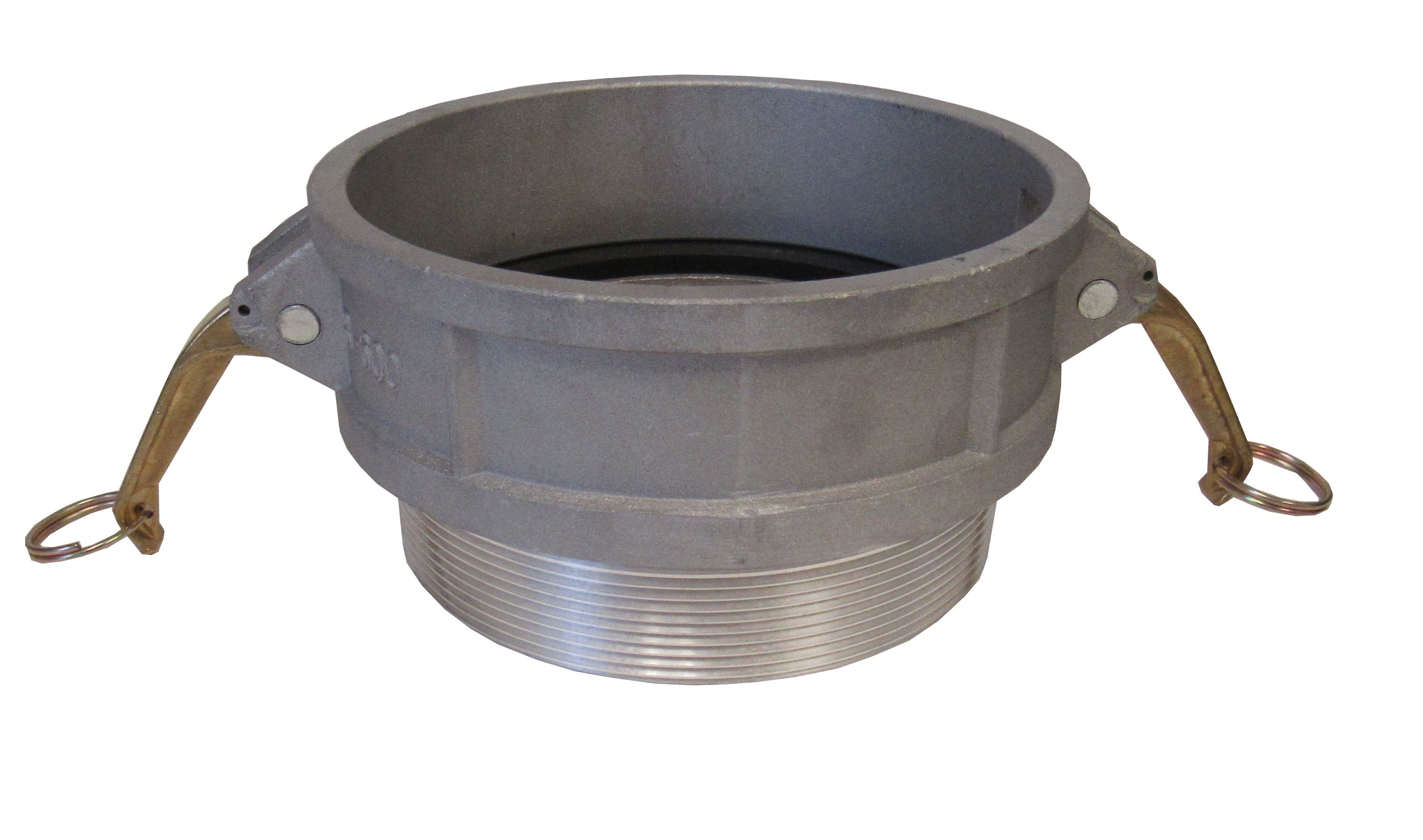 Aluminum Cam & Groove Fitting B075 Female Camlock X Male NPT Thread - 3/4 Inch