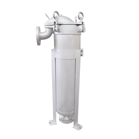 PRM #2 304 Stainless Steel Top Loading Bag Filter Housing, 2 Inch Flange In/Out, 250 psi