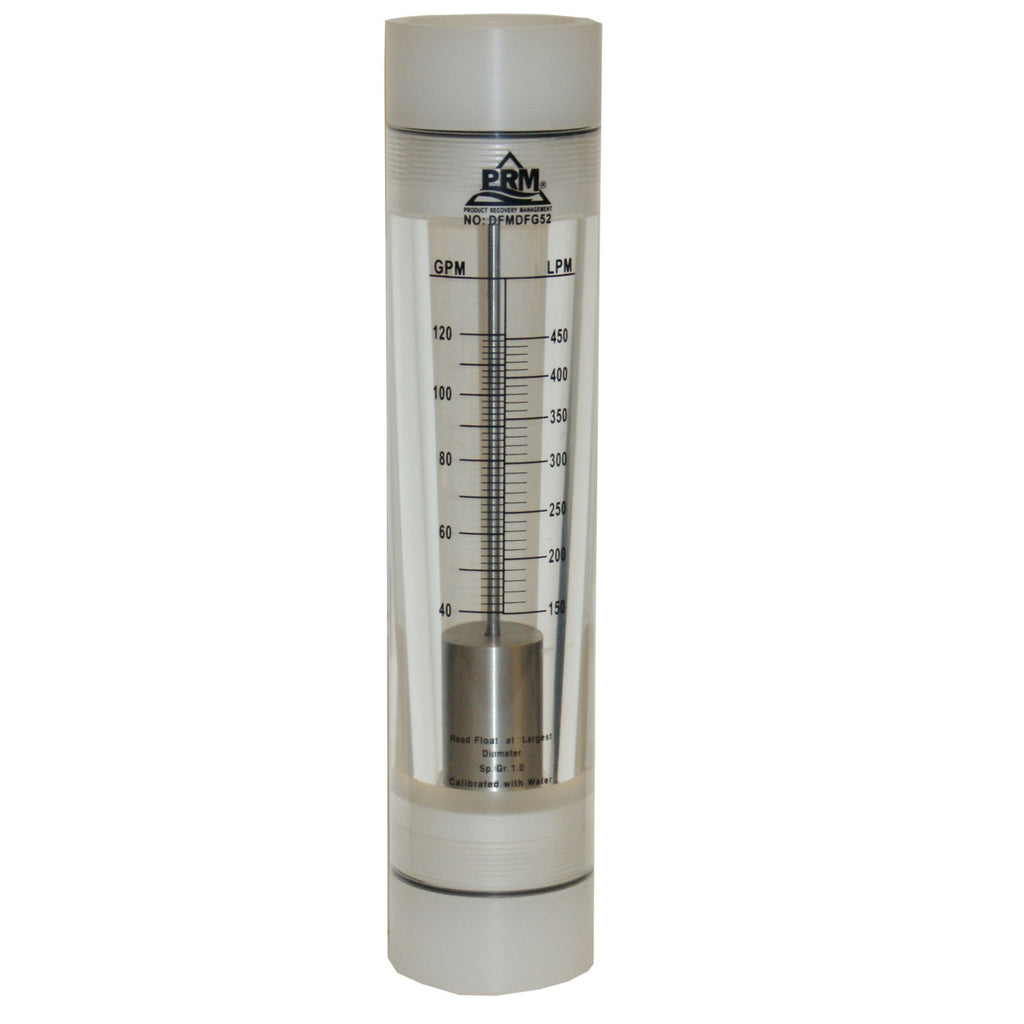 PRM FMDFG52 40-120 GPM Water Rotameter Flow Meter
