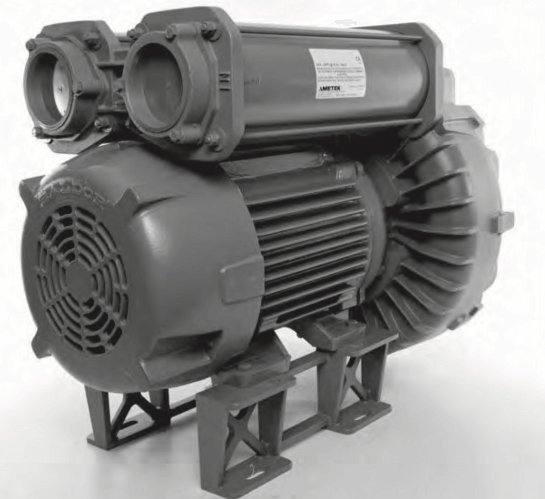 AMETEK Rotron DR14 Regenerative Blower 20/25/30 HP PRM