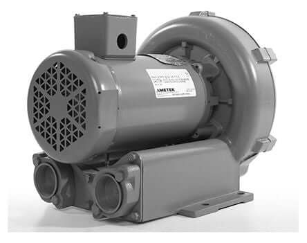 AMETEK Rotron DR202 Regenerative Blower, 0.33 HP