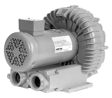 AMETEK Rotron DR303 Regenerative Blower, 0.5 HP