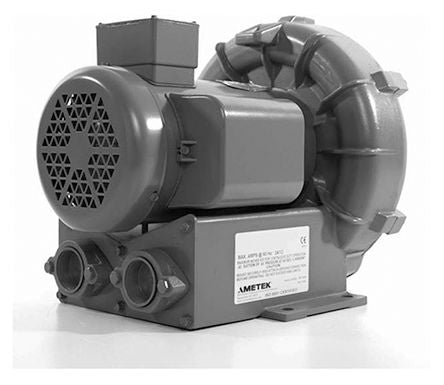 AMETEK Rotron DR404 Regenerative Blower, 1 HP