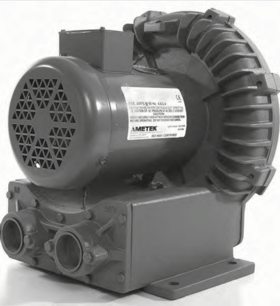 AMETEK Rotron DR513 Regenerative Blower, 1.5 HP