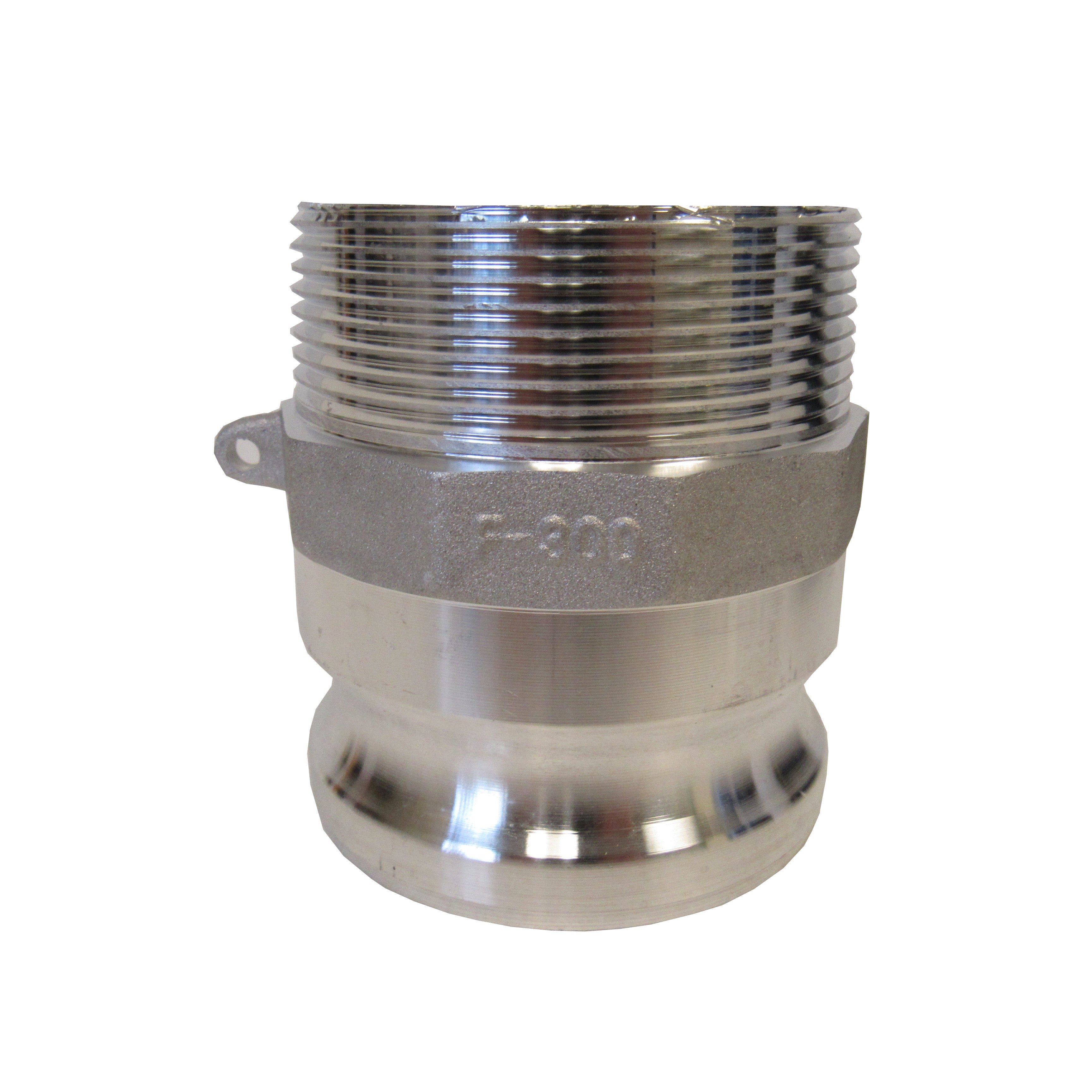 Aluminum Cam & Groove Fitting F075 Male Camlock X Male NPT Thread - 3/4 Inch