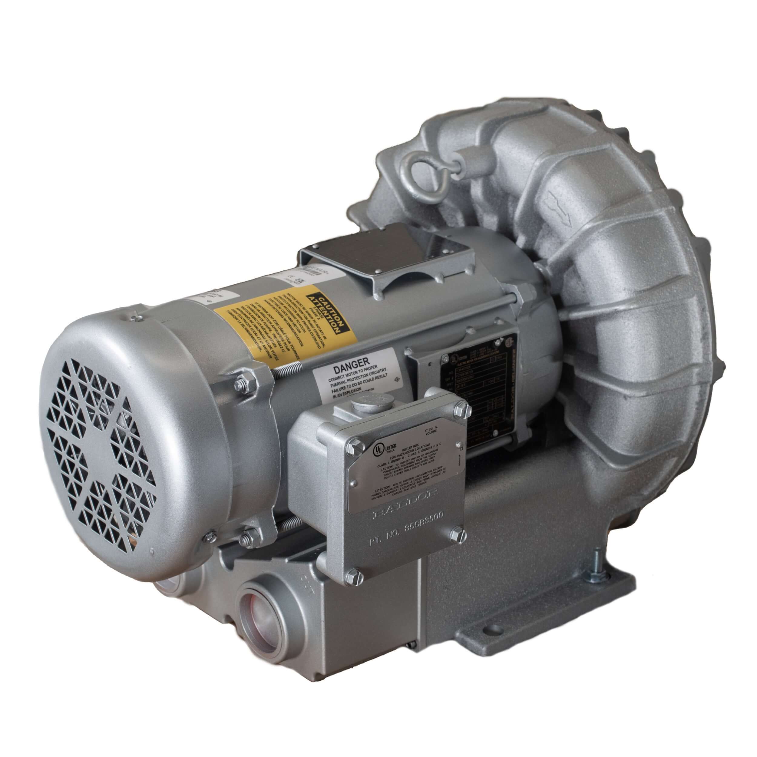 Refurbished Gast 10 HP R7100R-50 Regenair® Regenerative Blower, XP