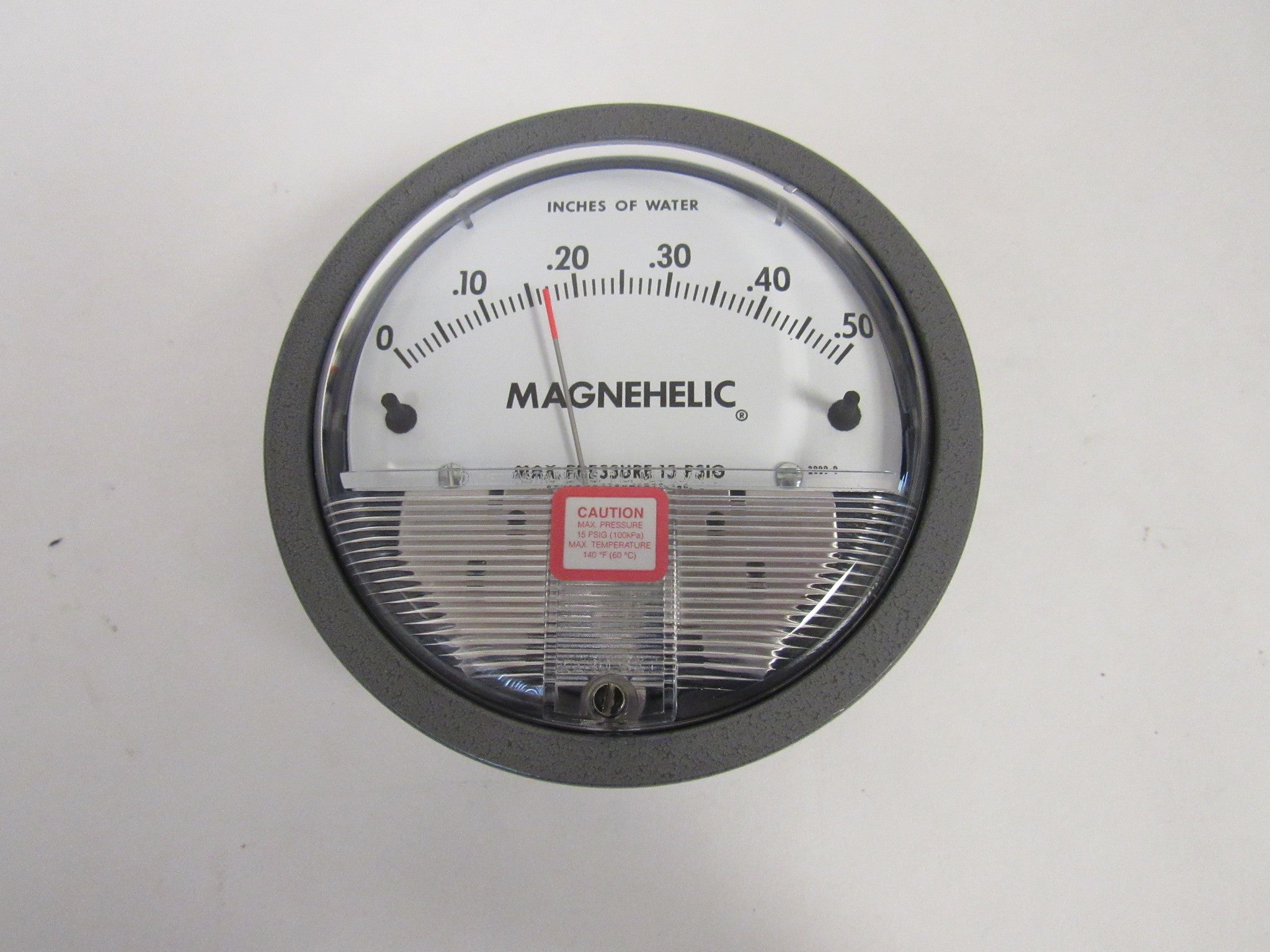 Dwyer 2000-0 Magnehelic® Differential Pressure Gauge - 0-0.5 Inches Of Water