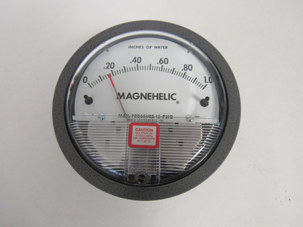 Dwyer 2001 Magnehelic® Differential Pressure Gauge - 0-1 Inches Of Water