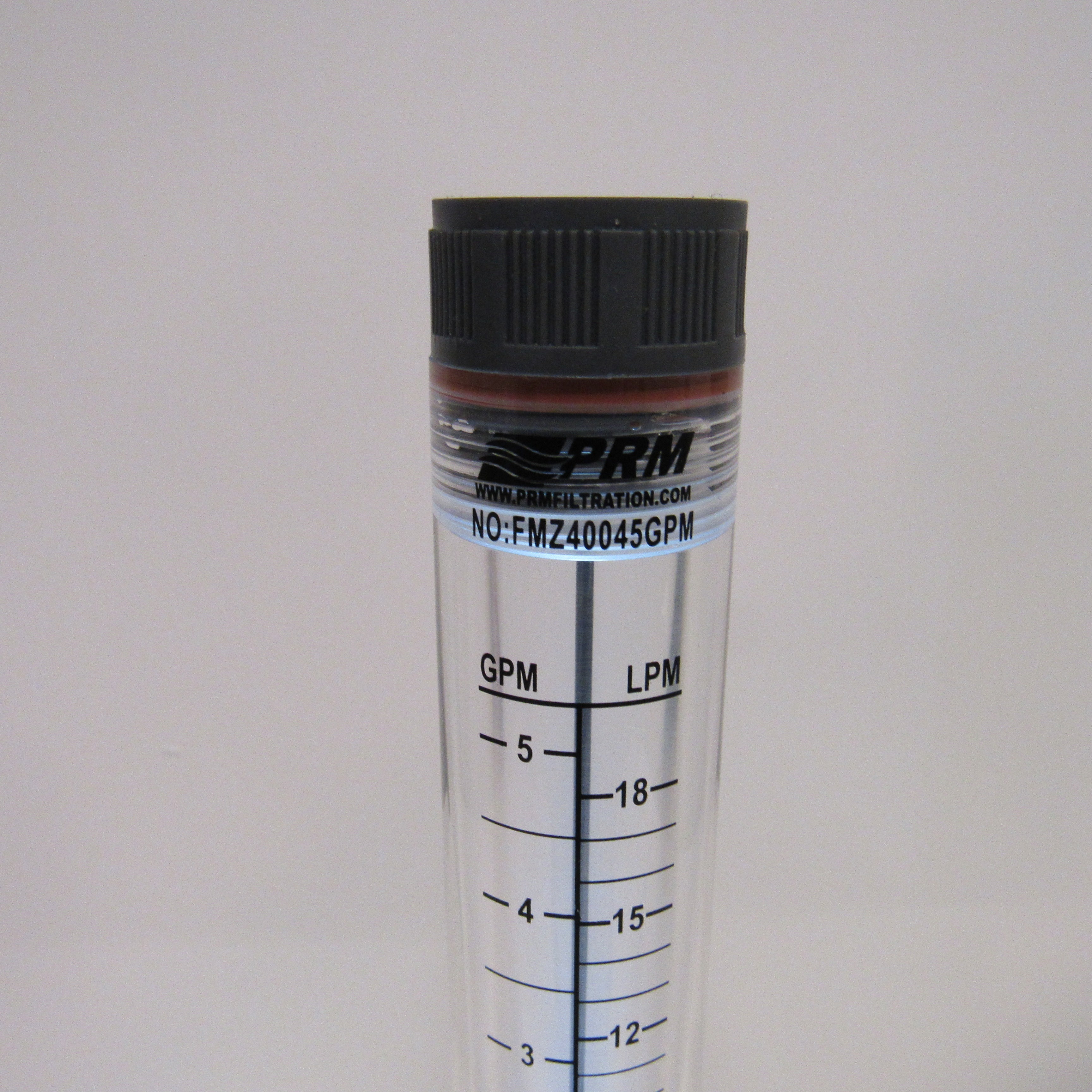 PRM FMZ40045GPM 1-5 GPM Water Rotameter Flow Meter