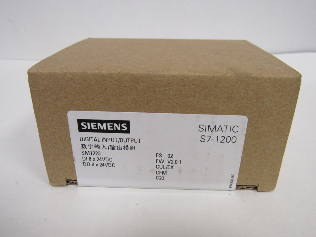 Siemens 6ES72231BH320XB0 Simatic S7-1200 SM 1223 Digital Input/Output Module