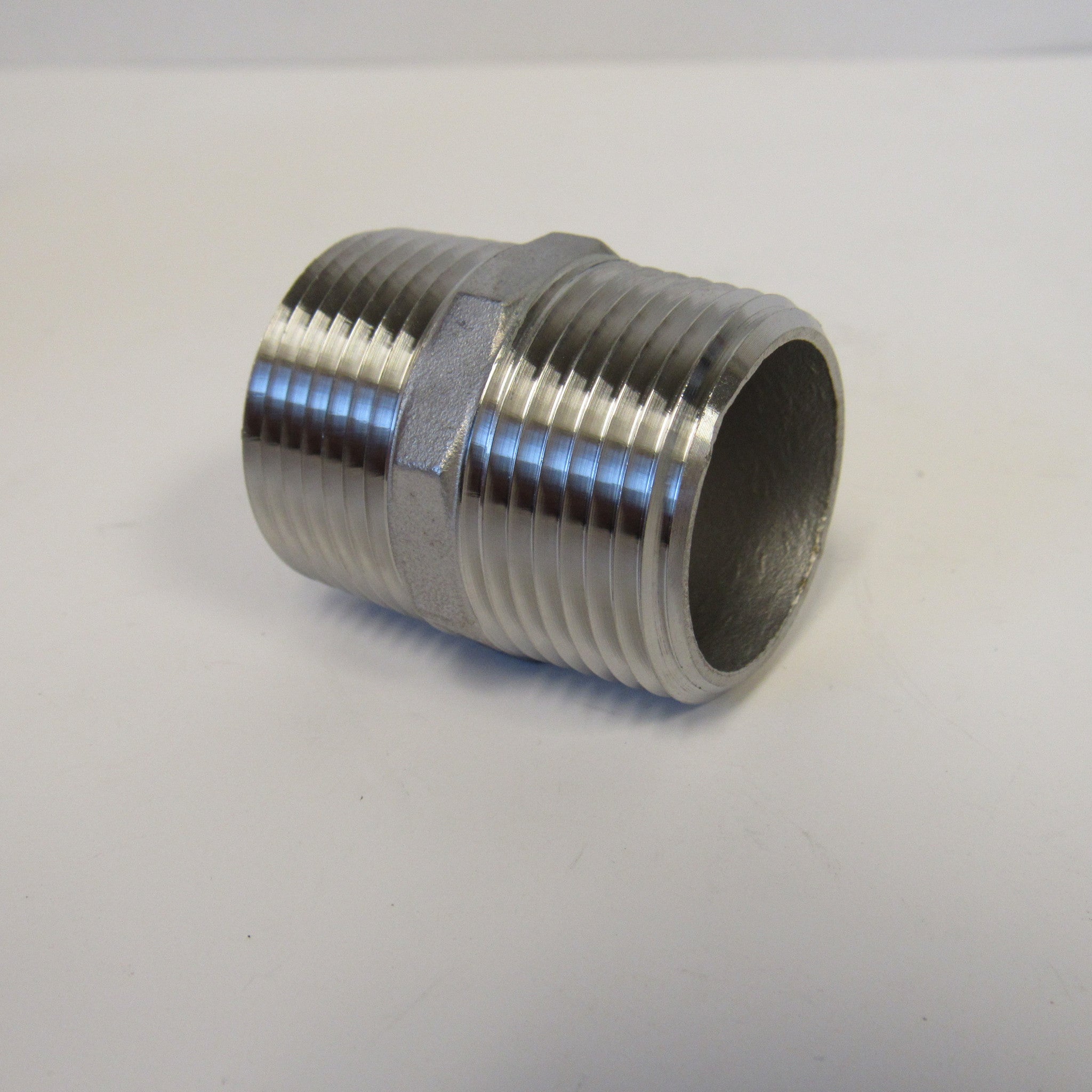 1-1/4 Inch 304 Stainless Steel Hex Nipple