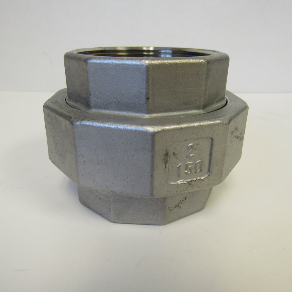 Stainless Steel Union, 304SS, Class 150 - 2 Inch NPT