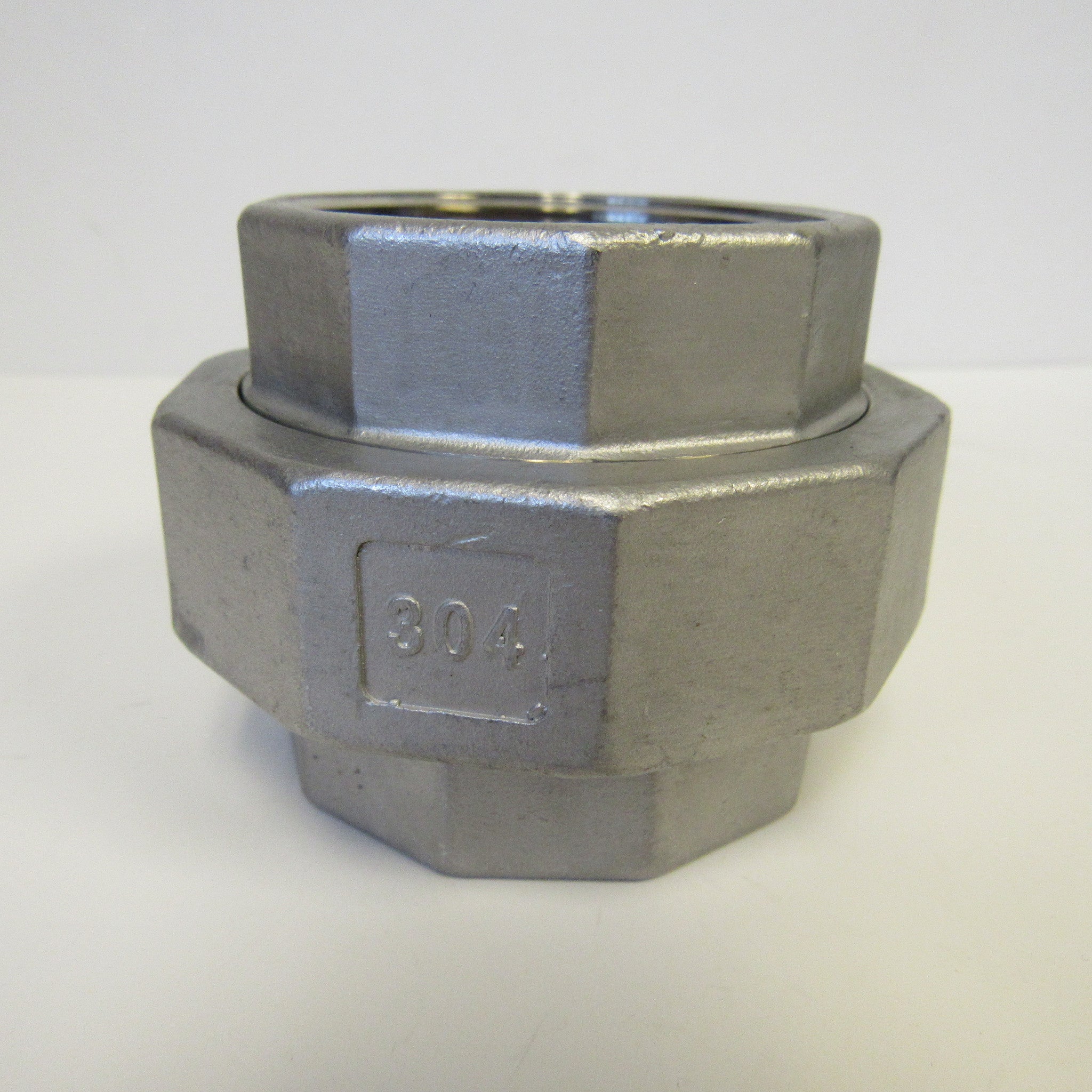 Stainless Steel Union, 304SS, Class 150 - 2-1/2 Inch NPT