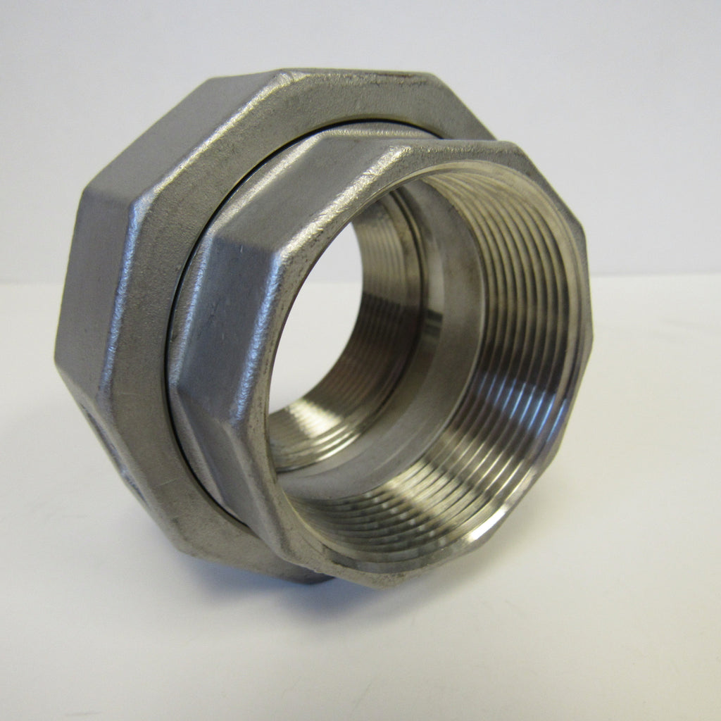 Stainless Steel Union, 304SS, Class 150 - 4 Inch NPT