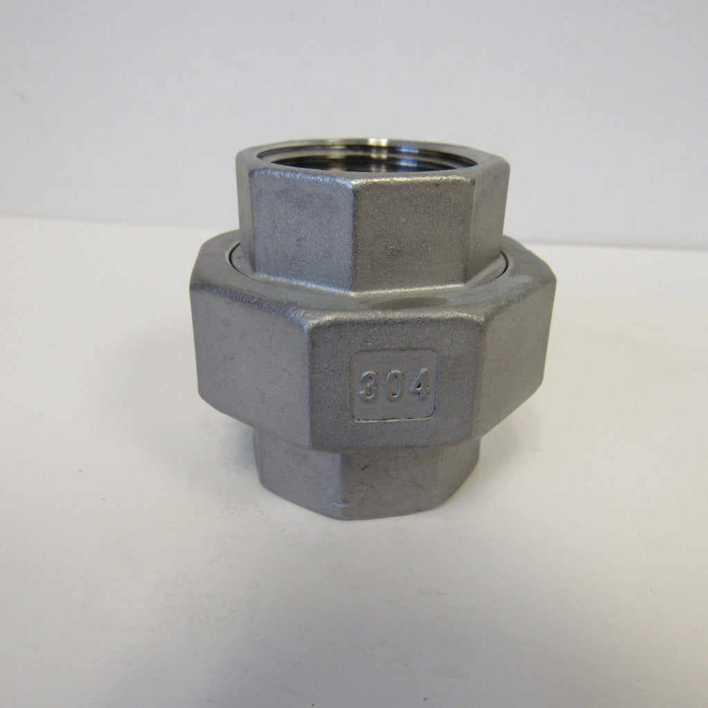 Stainless Steel Union, 304SS, Class 150 - 1-1/2 Inch NPT