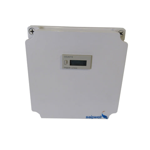 Saipwell 6" x 6" x 4" PVC Junction Box with Digital Meter Installed