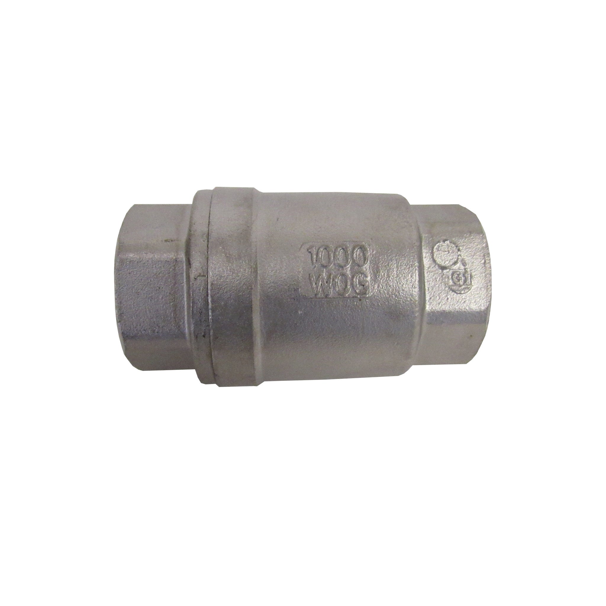 1-1/2 Inch 304 Stainless Steel Spring Check Valve, 1000 WOG