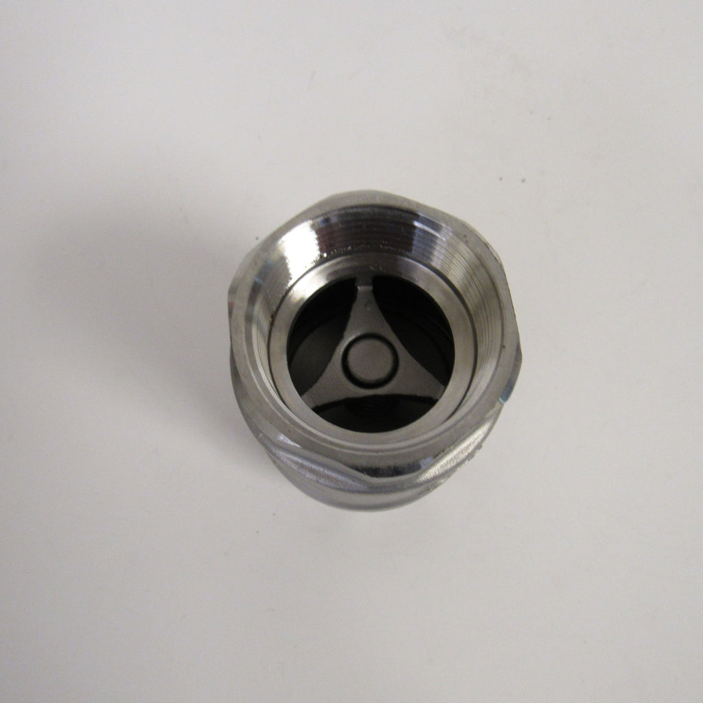 1/2 Inch 304 Stainless Steel Spring Check Valve, 1000 WOG