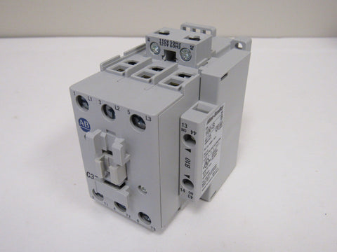 100-C30D10 Allen-Bradley IEC Standard Contactor, 30 Amp, 120VAC Coil