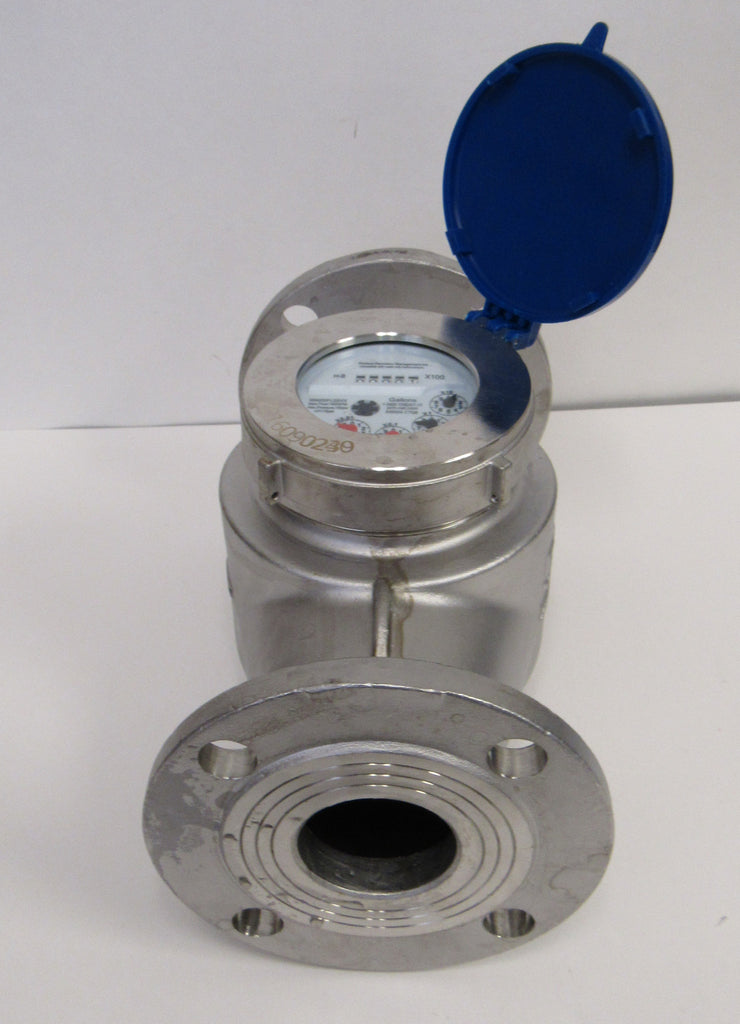 PRM 2 Inch Flanged Stainless Steel Multi-Jet Totalizing Water Meter