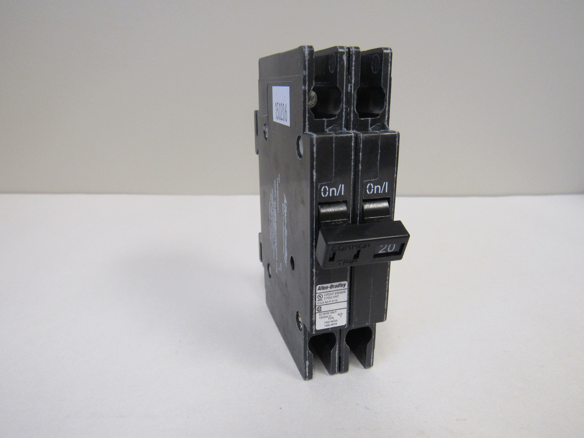 Allen Bradley 1492-MCAA230 Circuit Breaker, 2 Pole, 30 Amp