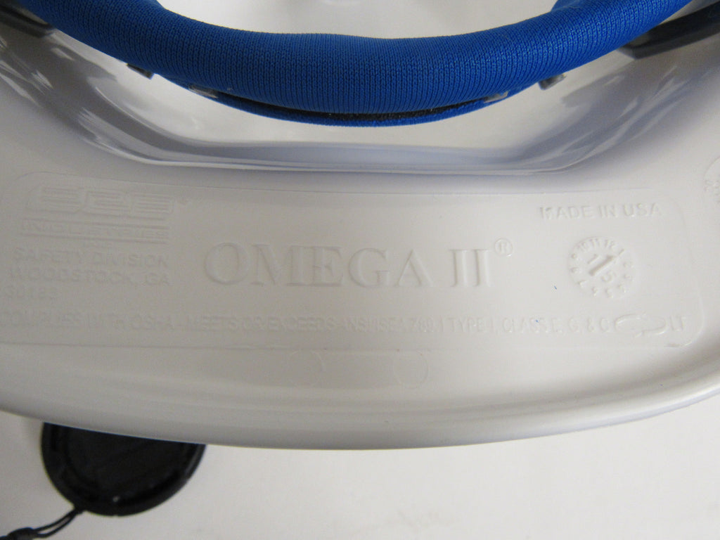 ERB Safety Omega II Hard Hat - Ratchet Adjustment - White