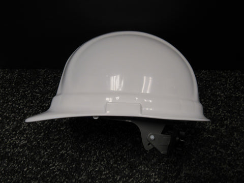 ERB Safety Omega II Hard Hat - Ratchet Adjustment - White