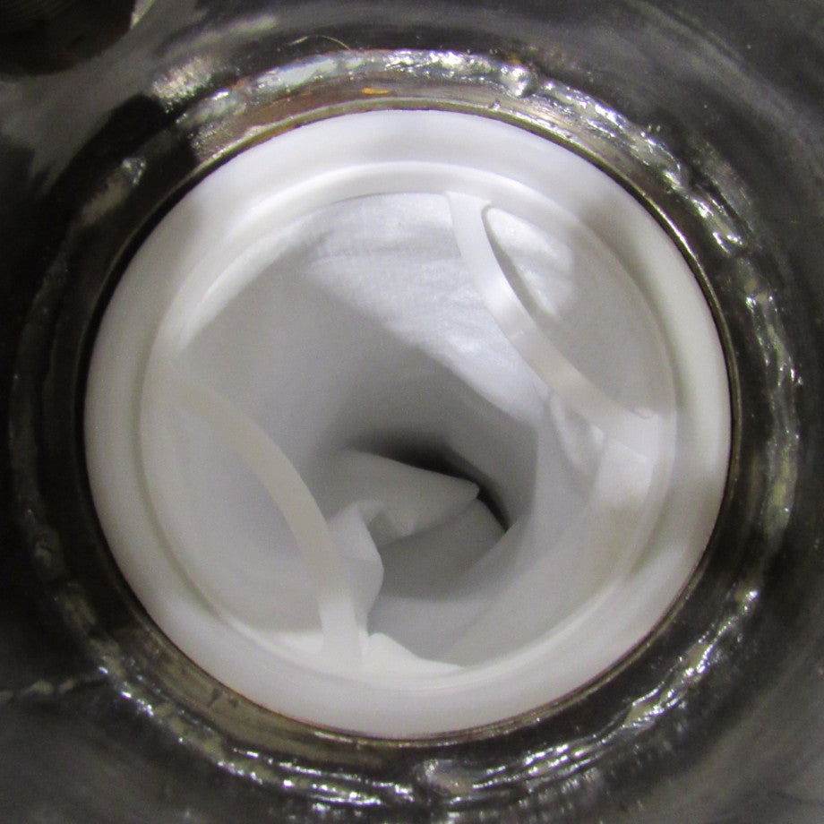 #2 Size Liquid Filter Bags - Polyester Felt, Polypropylene Ring - 1 Micron 