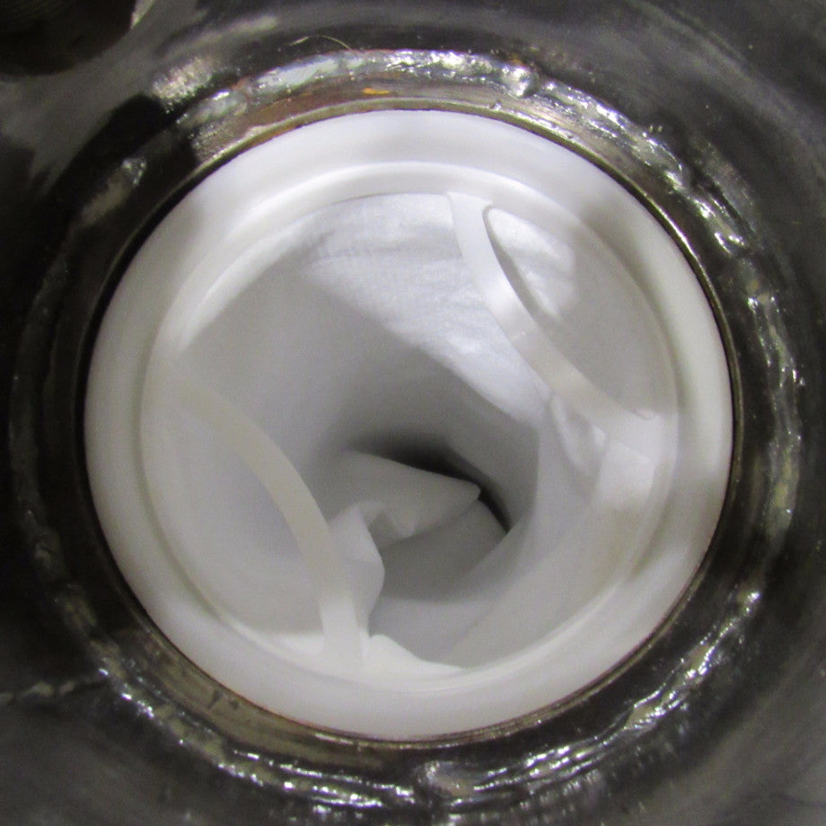 #2 Size Liquid Filter Bags - Polyester Felt, Polypropylene Ring - 25 Micron 
