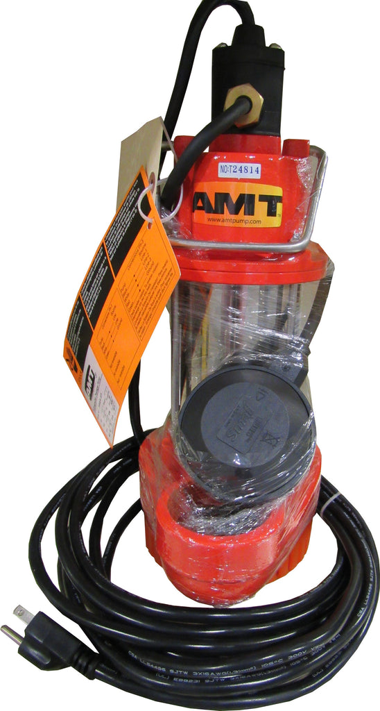 AMT 598A-95 Submersible Sump Pump, 0.5 HP 115 VAC 2 Inch NPT Outlet