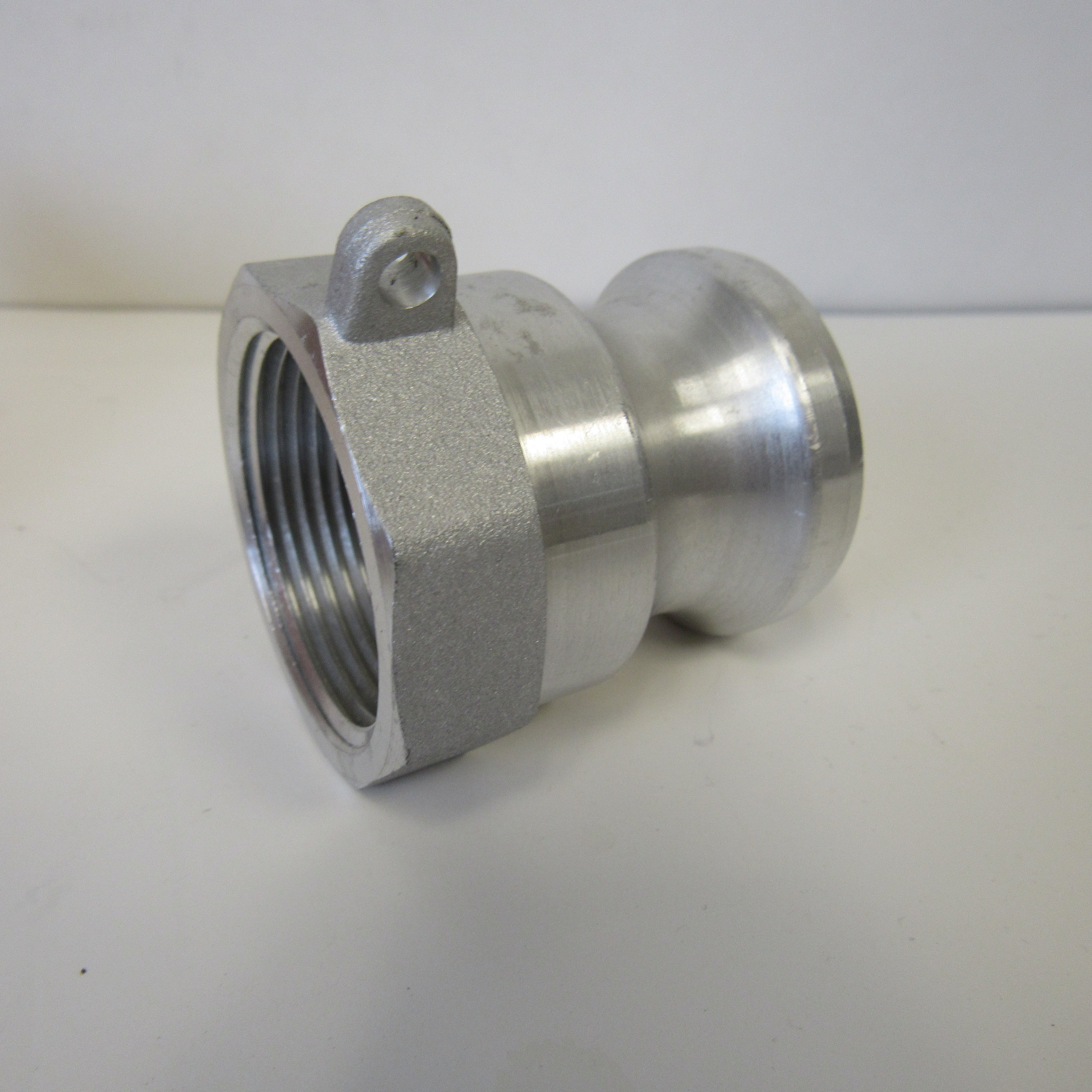 Aluminum Cam & Groove Fitting A600 Male Camlock X Female NPT Thread - 6 Inch