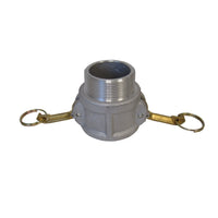 Aluminum Cam & Groove Fitting B100 Female Camlock X Male NPT Thread - 1 Inch