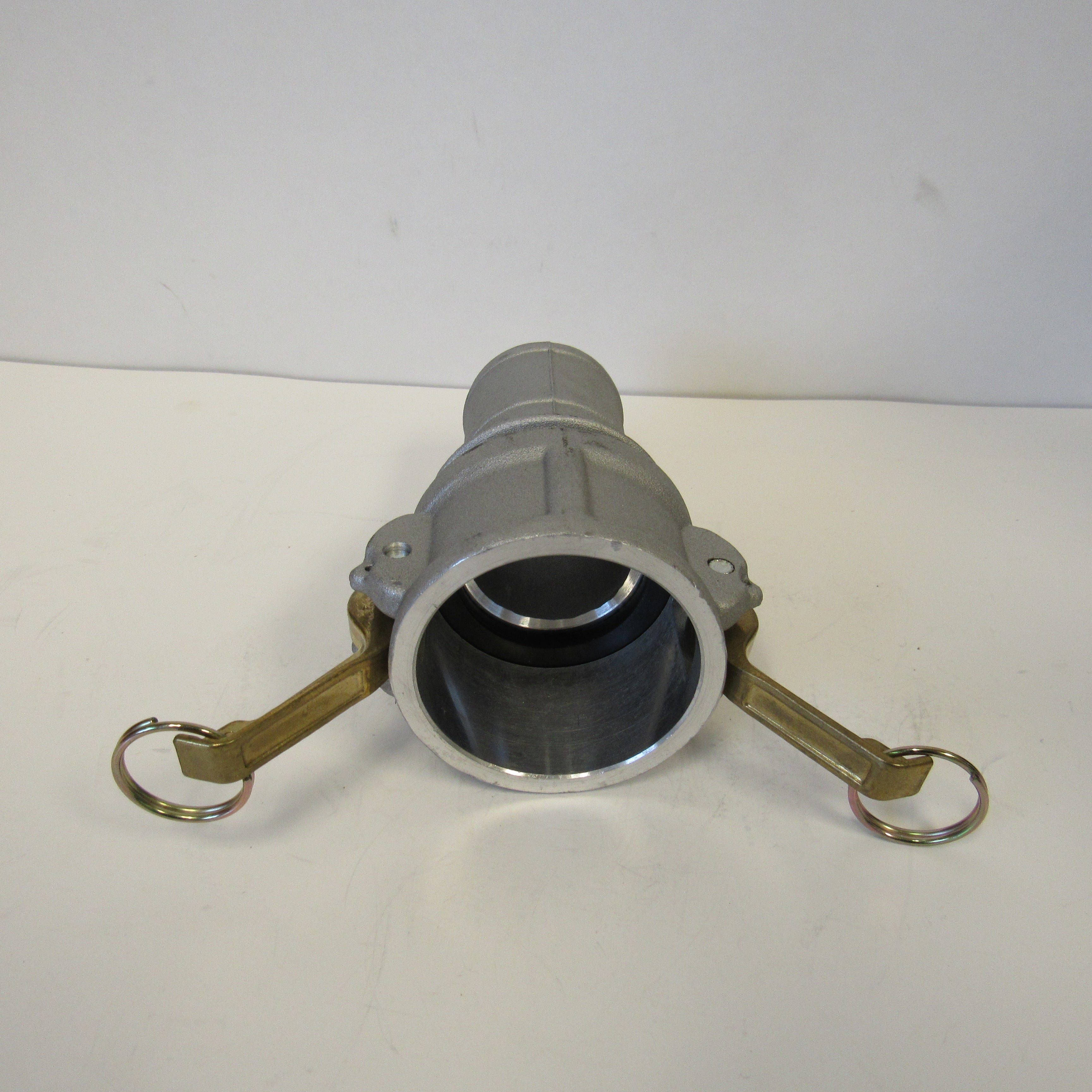 Aluminum Cam & Groove Fitting C125 Female Camlock X Hose Shank - 1-1/4 Inch