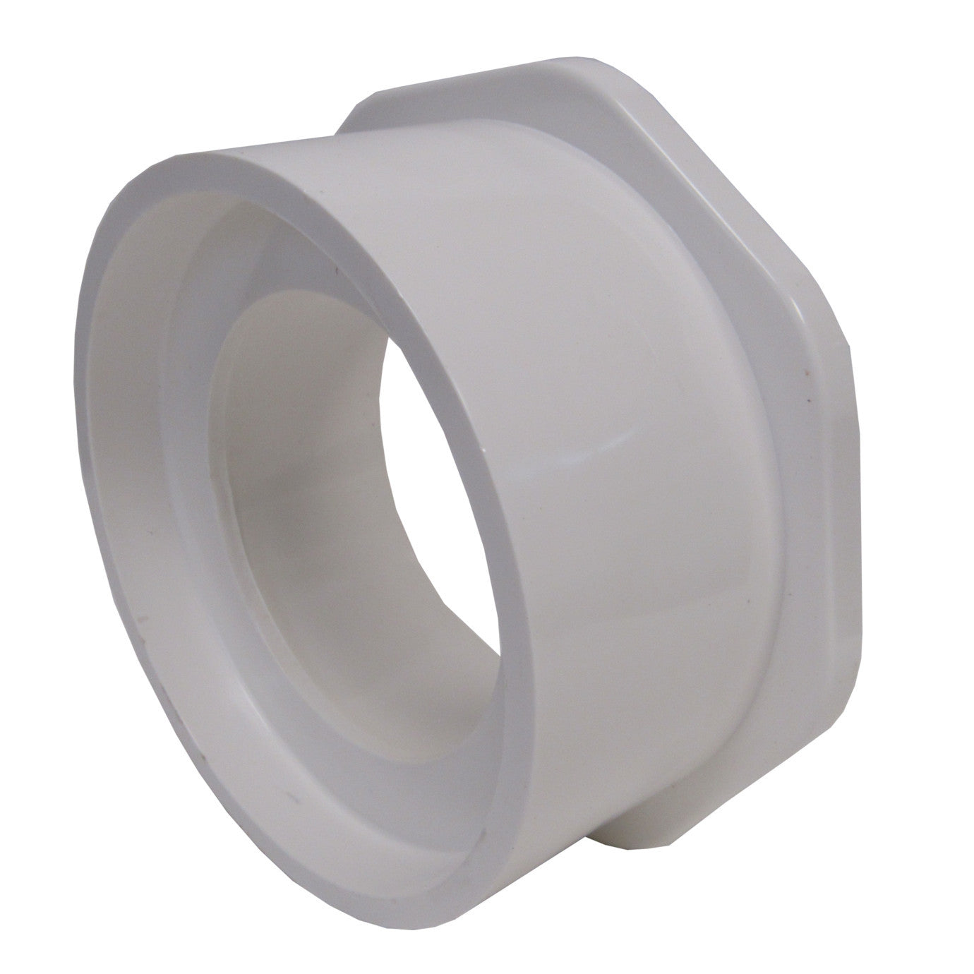Schedule 40 PVC 3 Inch X 2 Inch Reducer Bushing, Slip X Socket, NSF Compliant