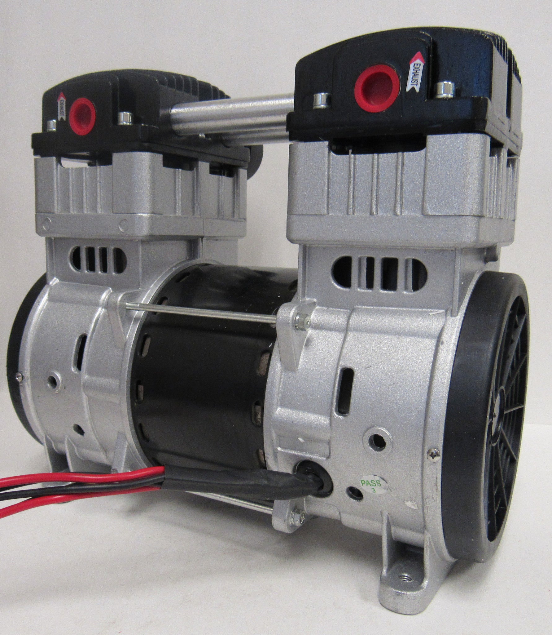 Greeloy GM1600 2 HP Silent Oil-Free Air Compressor Motor, 230V 3-Phase