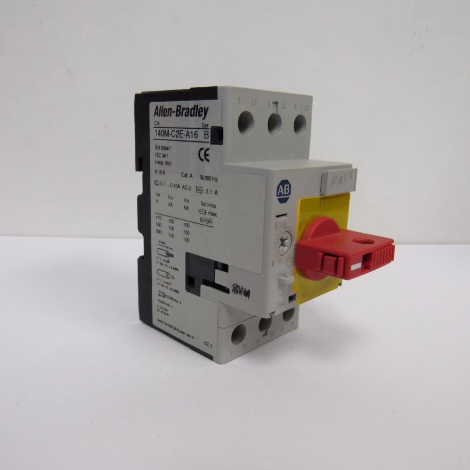 Allen Bradley 140M-C2E-A63 Motor Protector Circuit Breaker - 0.63 AMP
