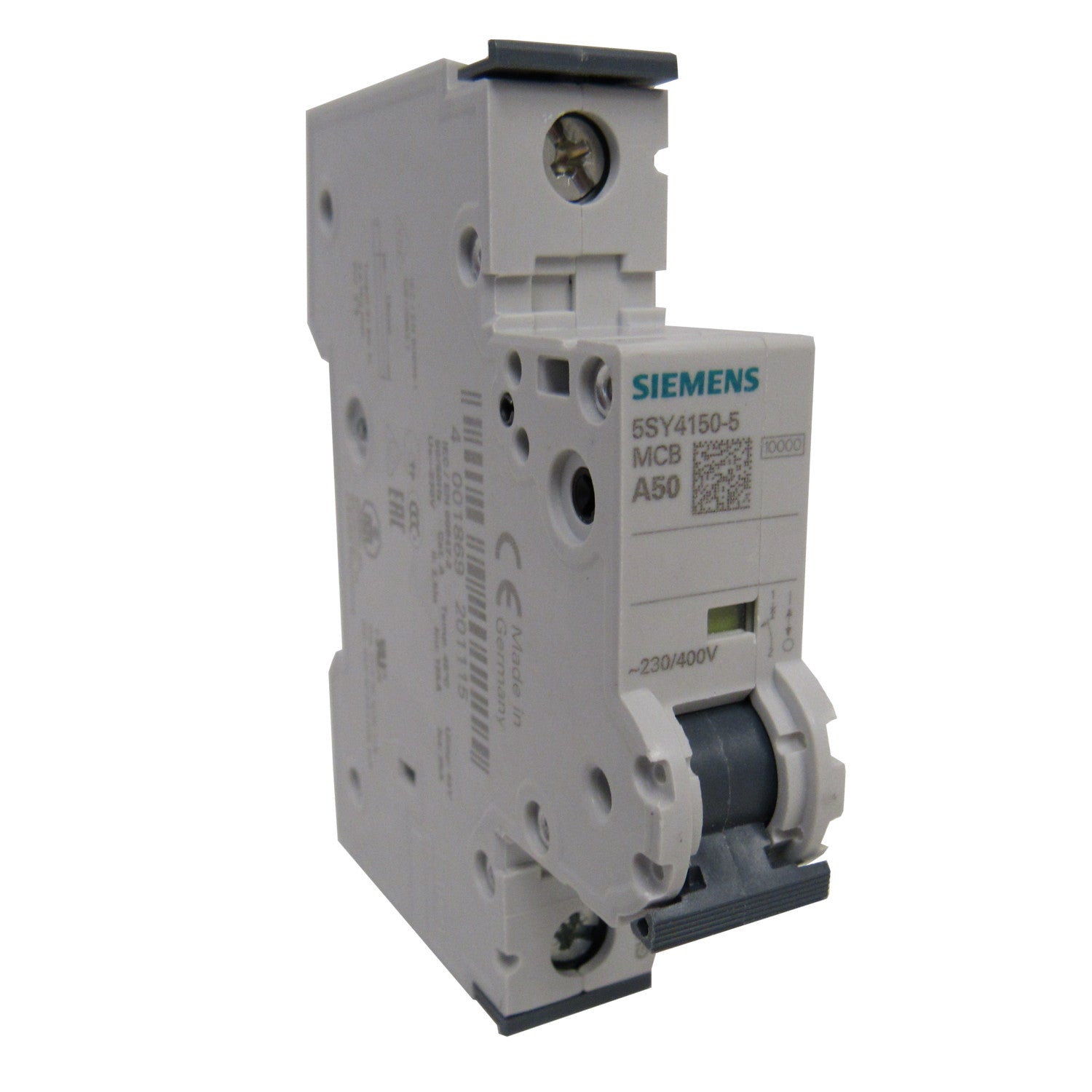 Siemens 5SY41505 Mini Circuit Breaker - 1 Pole - 230/400 V - 50 Amp