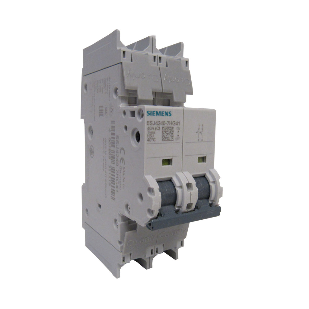 Siemens 5SJ4250-7HG41 Mini Circuit Breaker - 2 Pole - 240 V - 50 Amp