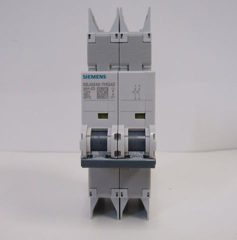 Siemens 5SJ4230-7HG42 Mini Circuit Breaker - 2 Pole - 480 V - 30 Amp