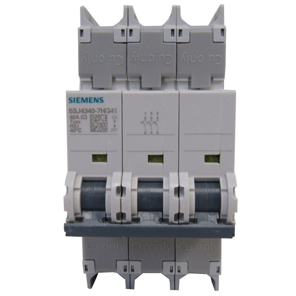 Siemens 5SJ4360-7HG41 Mini Circuit Breaker - 3 Pole - 240 V - 60 Amp