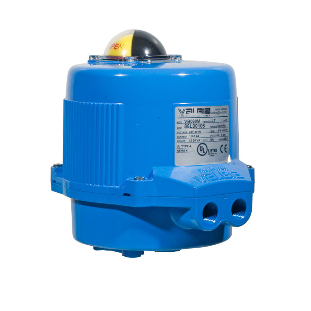Bonomi VB110M-04 Metal Electric Actuator With 4~20mA Positioner and Battery Backup 