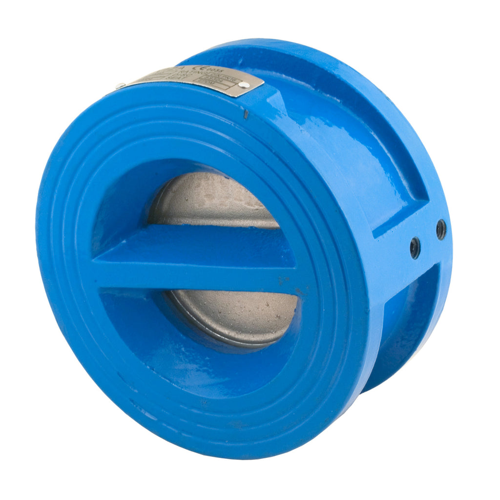 Bonomi CI150E 4 Inch Double Door Wafer Style Check Valve, Approved for Potable Water