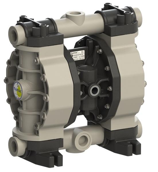 Fluimac Phoenix P160 AODD Pump - PP Body - 1" FNPT - 45 GPM - EPDM Seals