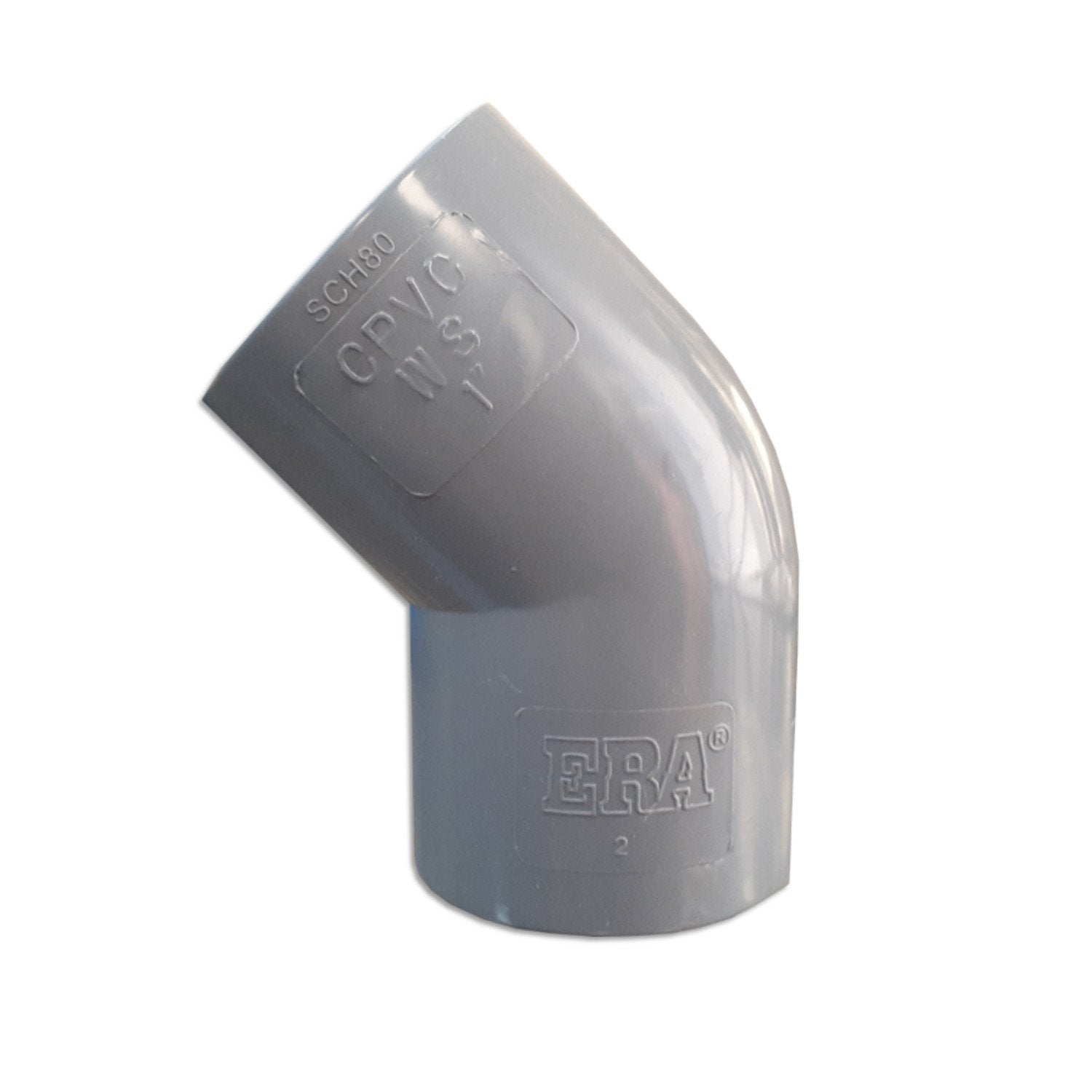 ERA Sch 80 CPVC 6 Inch 45 Degree Elbow, Socket