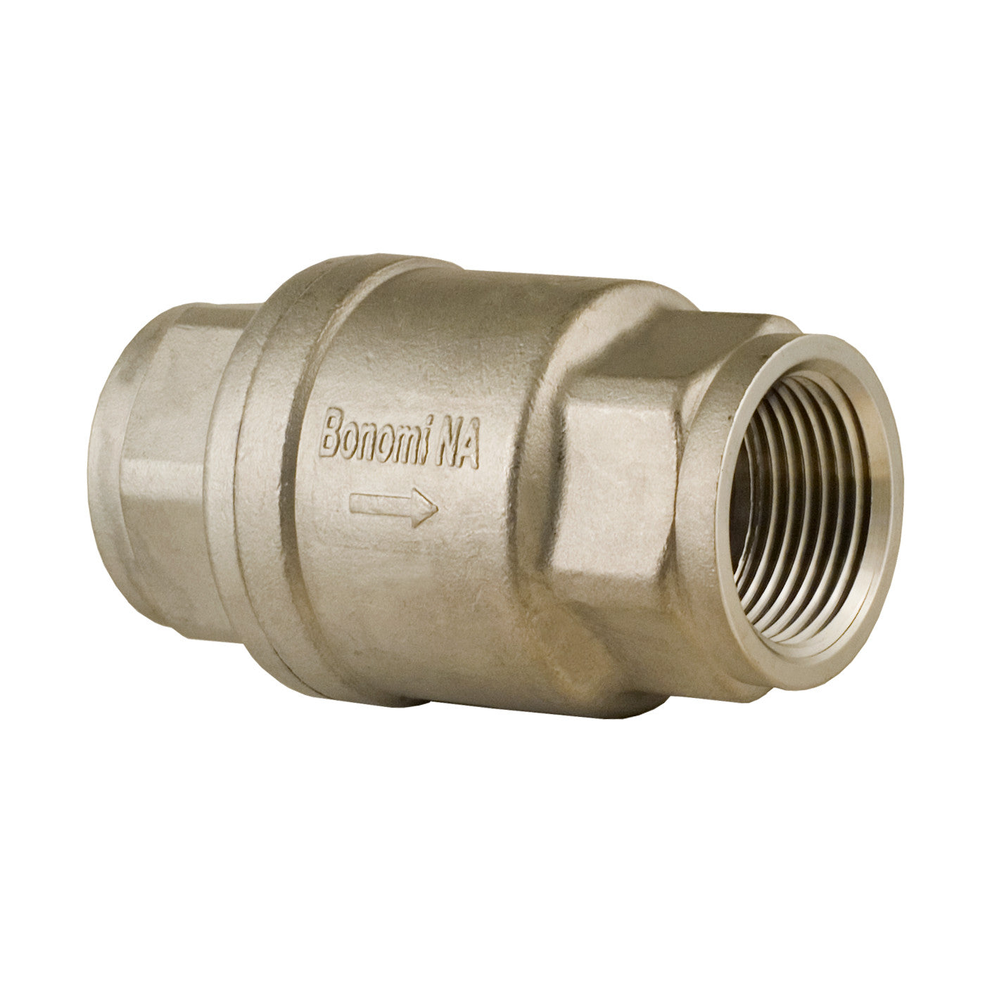 Bonomi S800 1-1/2 Inch NPT Stainless Steel Check Valve - 800 WOG, 125 WSP