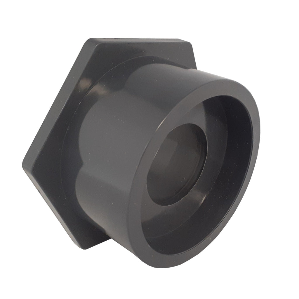 ERA Sch 80 PVC 6 Inch X 4 Inch Reducer Bushing, Slip X Socket, NSF Compliant