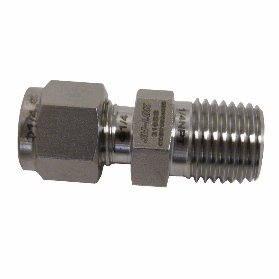 BuildYourCNC - Tube Fitting 1/4 Barbed to Male 1/4 NPT