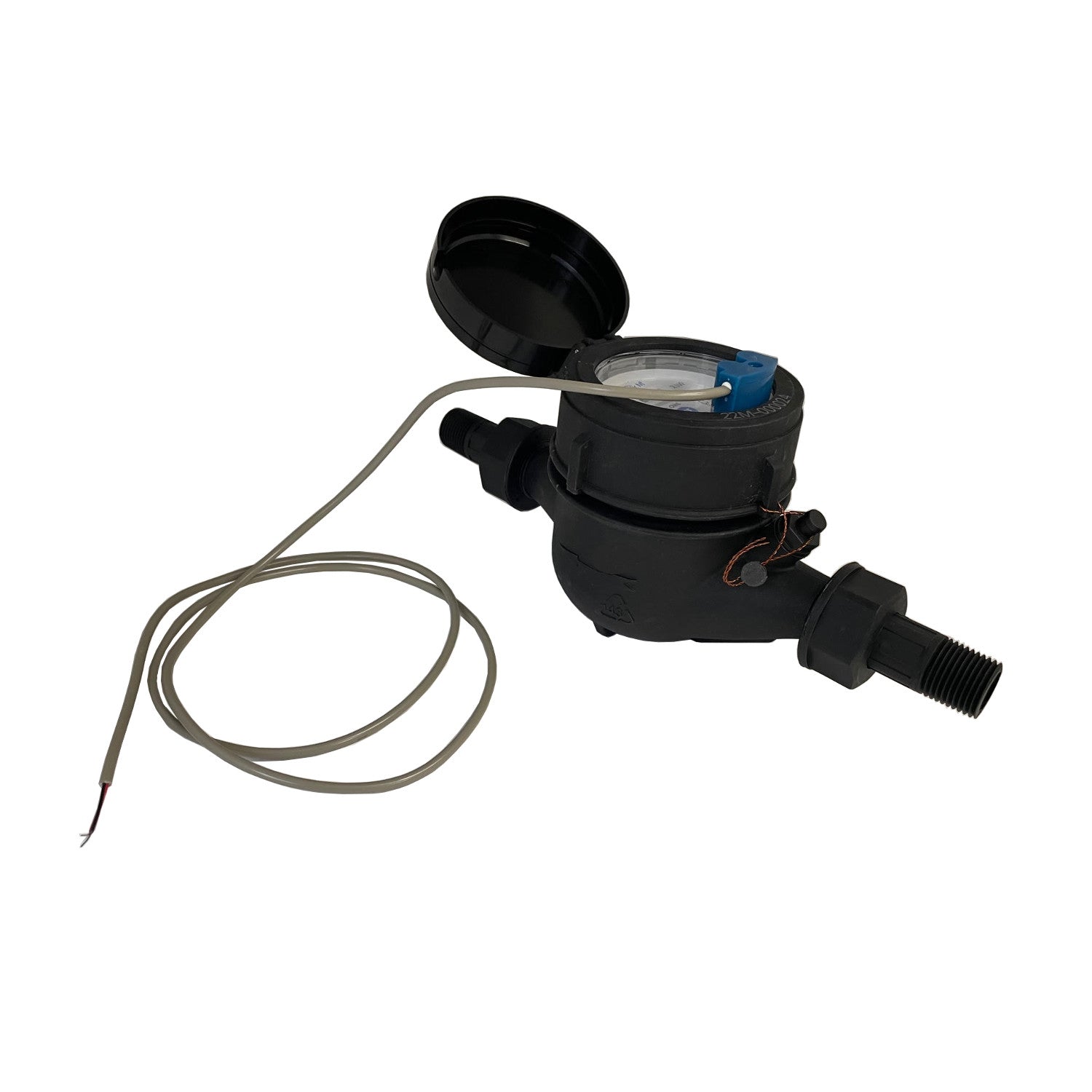 NSF 61 Certified 1/2 Inch Multi-Jet Nylon Totalizing Water Meter with Pulse Output, EPDM Seals